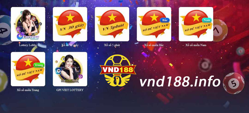Xổ số online VND188